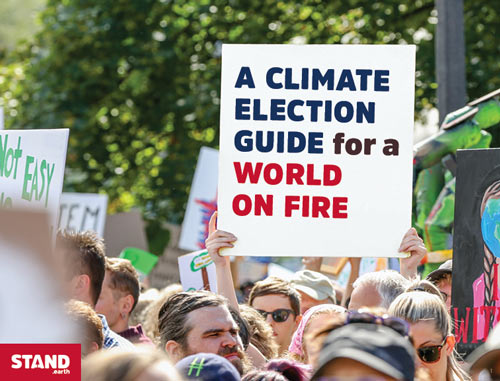 Climate election guide cover
